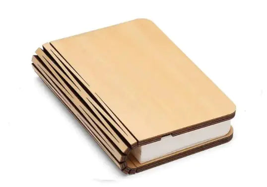 Wooden LED Origami Book Light